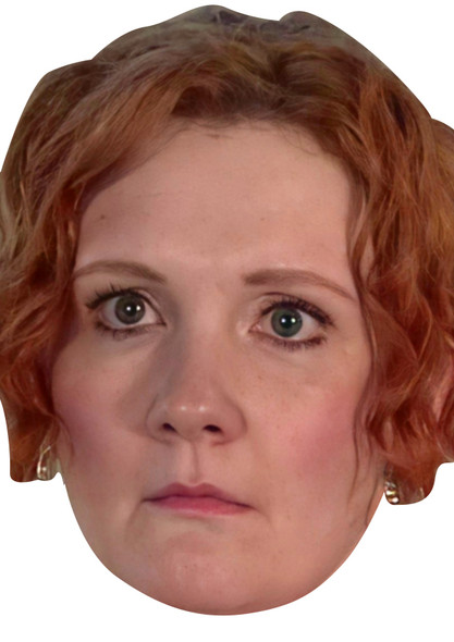 Jennie Mcalpine - Fiz Dobbs - Coronation Street Celebrity Party Face Mask | Fancy Dress