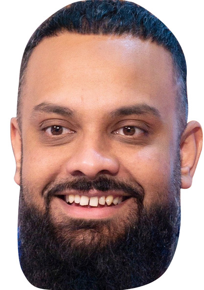 Guz Khan - Comedian Celebrity Party Face Mask | Fancy Dress