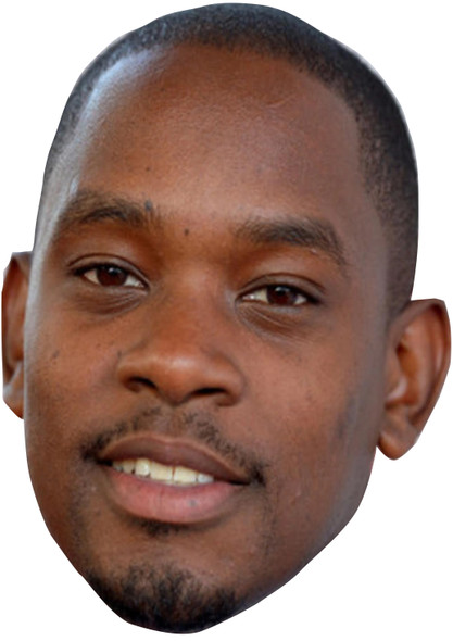 Aml Ameen Celebrity Party Face Mask | Fancy Dress Cardboard Mask