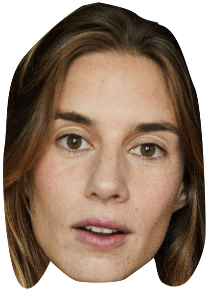 Maya Unger Celebrity Party Face Mask | Fancy Dress Cardboard Mask