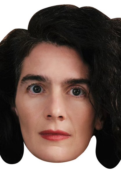 Gaby Hoffmann Celebrity Party Face Mask | Fancy Dress Cardboard Mask