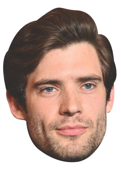 David Corenswet Celebrity Party Face Mask | Fancy Dress Cardboard Mask