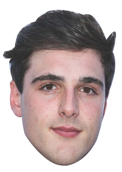 Jacob Elordi Celebrity Party Face Mask | Fancy Dress Cardboard Mask