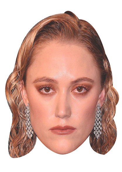 Maika Monroe Celebrity Party Face Mask | Fancy Dress Cardboard Mask