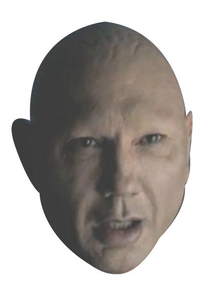 Dave Bautista - Rabban - Dune Celebrity Party Face Mask | Fancy Dress Cardboard Mask