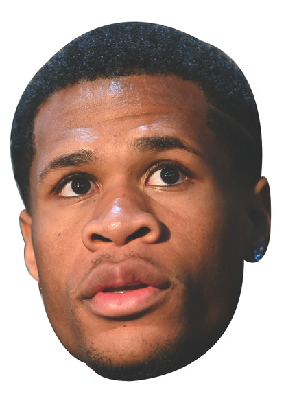 Devin Haney Boxing Celebrity Party Face Mask | Fancy Dress Cardboard Mask