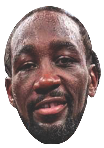 Terence Crawford Boxing Celebrity Party Face Mask | Fancy Dress Cardboard Mask
