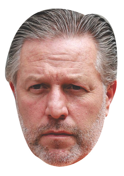 Zak Brown F1 Celebrity Party Face Fancy Dress Cardboard Mask
