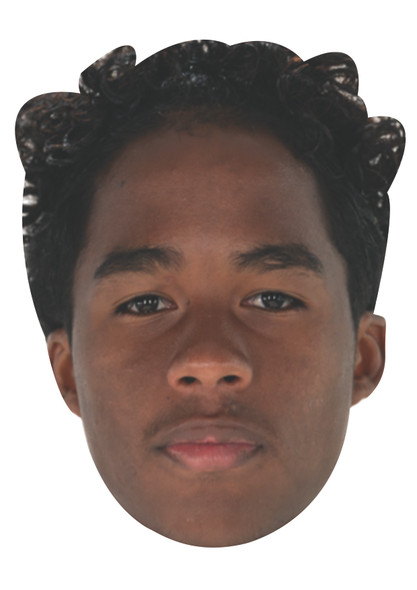 ENDRICK Football Celebrity Party Face Fancy Dress Cardboard Mask