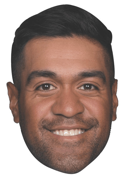 Tony Finau Golf Celebrity Party Face Fancy Dress Cardboard Mask