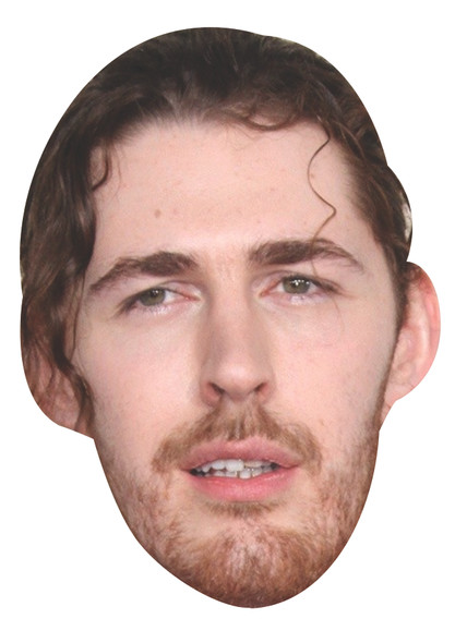 Hozier Celebrity party face fancy dress Cardboard mask