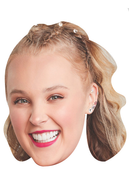 Jojo Siwa Celebrity Party Face Mask | Fancy Dress Cardboard Mask