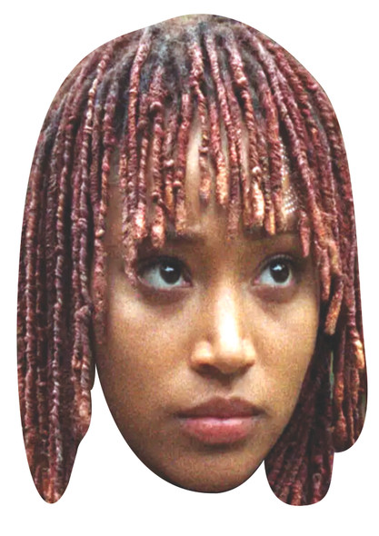 Amandla Stenberg Celebrity Party Face Mask | Fancy Dress Cardboard Mask