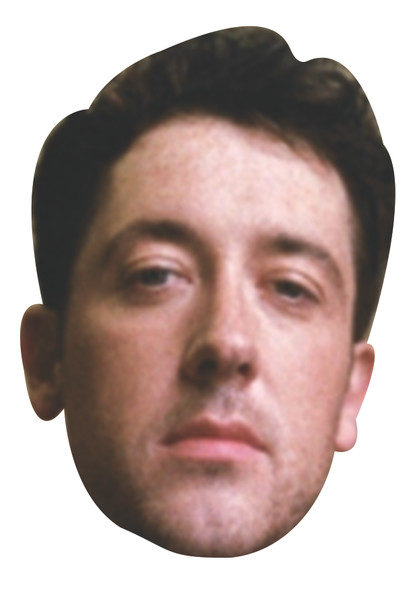 Matt Murphy - The Wombats Celebrity Party Face Mask | Fancy Dress Cardboard Mask