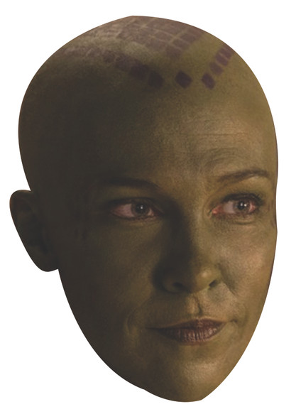 Rebecca Henderson Celebrity Party Face Mask | Fancy Dress Cardboard Mask