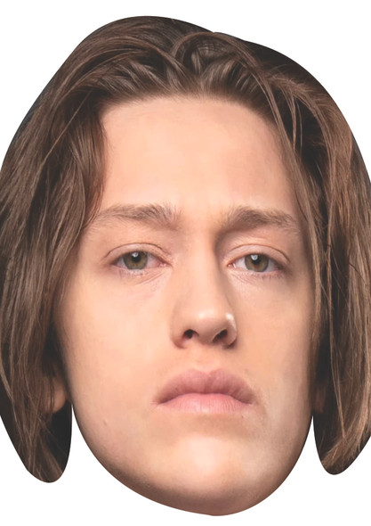 Percy Hynes White - Xavier Thorpe - Wednesday Celebrity Party Face Mask | Fancy Dress Cardboard Mask