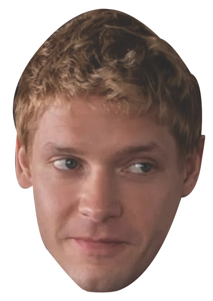Billy Howle - The Perfect Couple Celebrity Party Face Mask | Fancy Dress Cardboard Mask