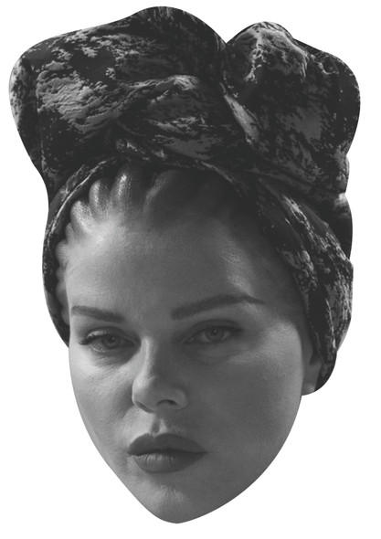 Debi Mazar - Kaos Celebrity Party Face Mask | Fancy Dress Cardboard Mask