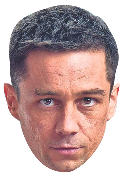 Killian Scott - Kaos Celebrity Party Face Mask | Fancy Dress Cardboard Mask