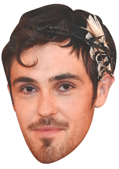 Misia Butler - Kaos Celebrity Party Face Mask | Fancy Dress Cardboard Mask