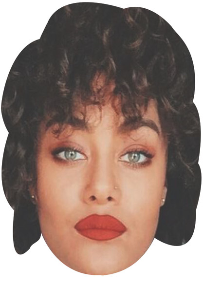 Izuka Hoyle Celebrity Party Face Mask | Fancy Dress Cardboard Mask