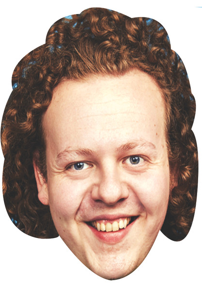 Jack Rooke Celebrity Party Face Mask | Fancy Dress Cardboard Mask