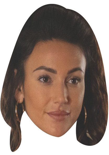 Michelle Keagan Celebrity Party Face Mask | Fancy Dress Cardboard Mask