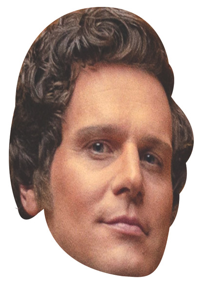 Jonathan Groff Celebrity Party Face Mask | Fancy Dress Cardboard Mask