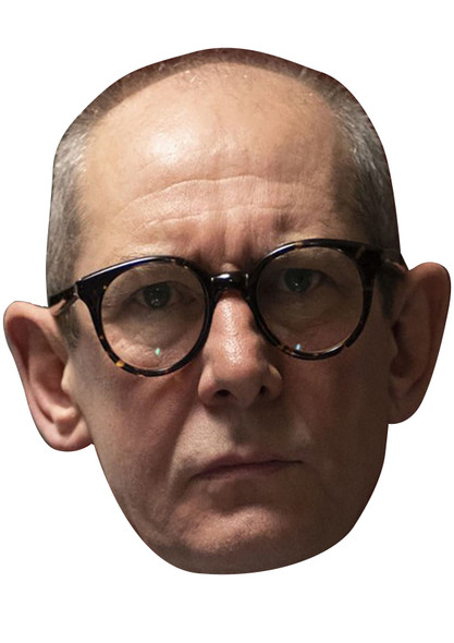 Ian Hart - Mr Bates Vs The Post Office Celebrity Party Face Mask | Fancy Dress Cardboard Mask