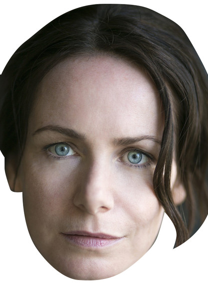 Clare Calbraith Celebrity Party Face Mask | Fancy Dress Cardboard Mask