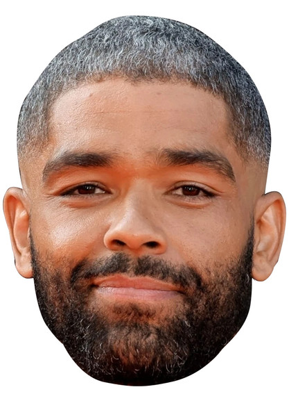 Kingsley Ben-Adir Celebrity Party Face Mask | Fancy Dress Cardboard Mask