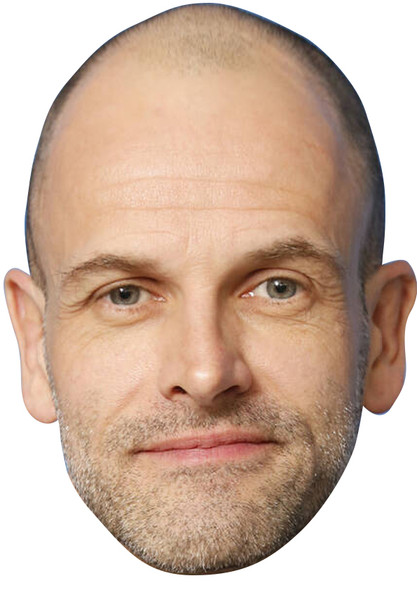Jonny Lee Miller 2025 Celebrity Party Face Mask | Fancy Dress Cardboard Mask