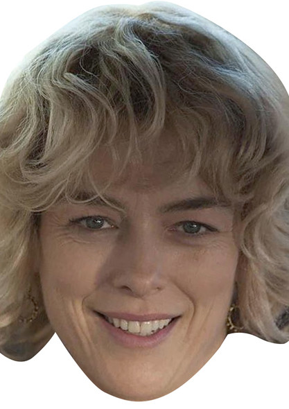 Olivia Williams Celebrity Party Face Mask | Fancy Dress Cardboard Mask