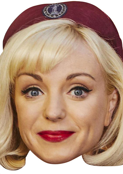 Helen George - Call The Midwife Celebrity Party Face Mask | Fancy Dress Cardboard Mask