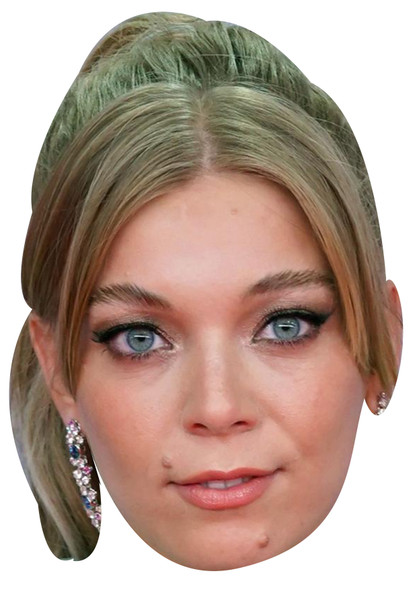 Becky Hill Celebrity Party Face Mask | Fancy Dress Cardboard Mask