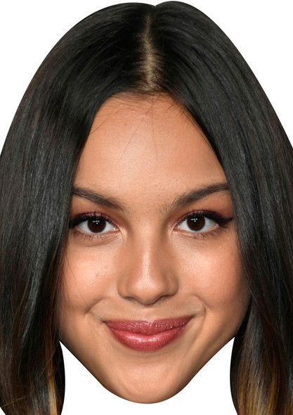 Olivia Rodrigo Jb Celebrity Party Face Mask | Fancy Dress Cardboard Mask