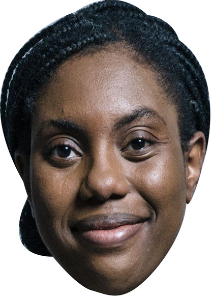 Kemi Badenoch Celebrity Party Face Mask | Fancy Dress Cardboard Mask