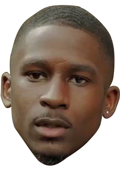 Malcolm Kamulete - Top Boy Celebrity Party Face Mask | Fancy Dress Cardboard Mask