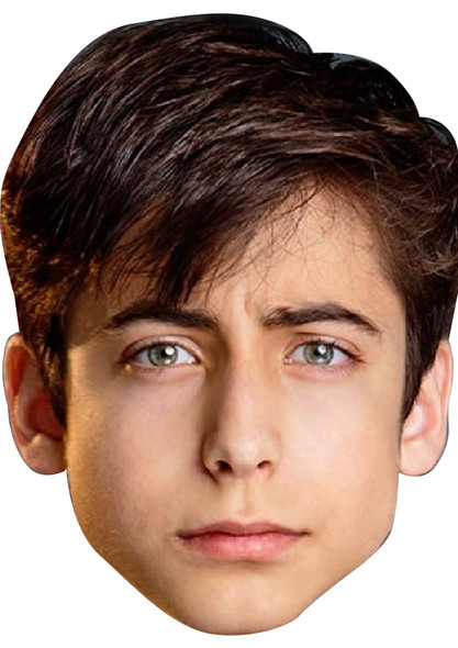 Aidan Gallagher - Umbrella Academy Celebrity Party Face Mask | Fancy Dress Cardboard Mask