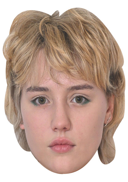 Kizzy Edgell - Heartstopper Celebrity Party Face Mask | Fancy Dress Cardboard Mask
