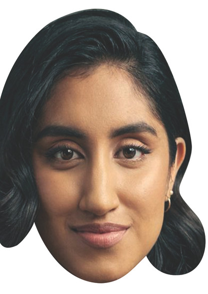 Ambika Mod 2025 Celebrity Party Face Mask | Fancy Dress Cardboard Mask