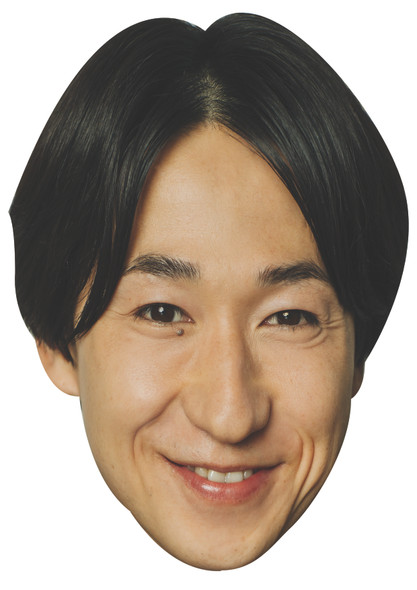Yuki Kedoin Celebrity Party Face Mask | Fancy Dress Cardboard Mask