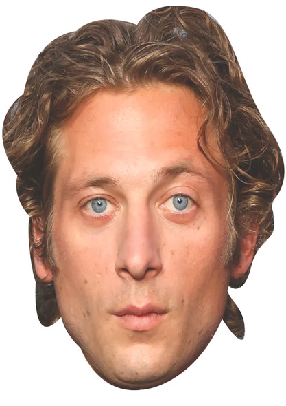 Jeremy Allen White - The Bear Celebrity Party Face Mask | Fancy Dress Cardboard Mask