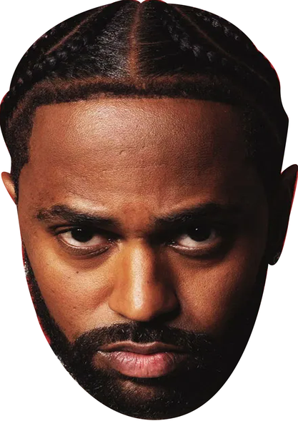 Big Sean 2025 Celebrity Party Face Mask | Fancy Dress Cardboard Mask