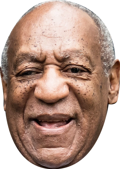 Bill Cosby Celebrity Party Face Mask | Fancy Dress Cardboard Mask