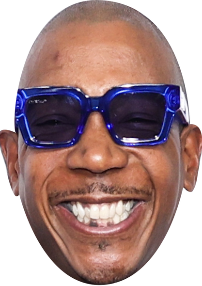 Ja Rule Celebrity Party Face Mask | Fancy Dress Cardboard Mask