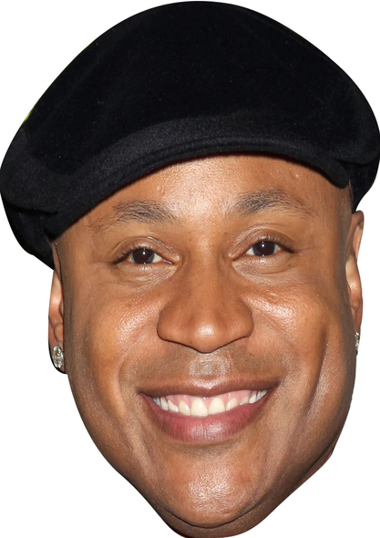 Ll Cool J 2025 Celebrity Party Face Mask | Fancy Dress Cardboard Mask