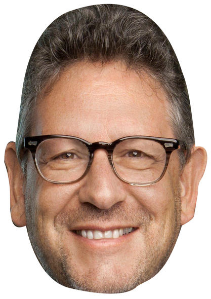 Lucien Grange Celebrity Party Face Mask | Fancy Dress Cardboard Mask