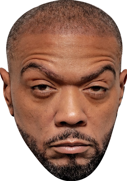 Timbaland Celebrity Party Face Mask | Fancy Dress Cardboard Mask
