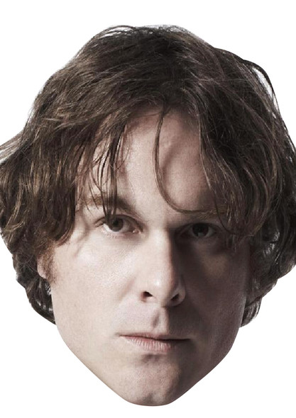 Nick Mccabe - The Verve Celebrity Party Face Mask | Fancy Dress Cardboard Mask